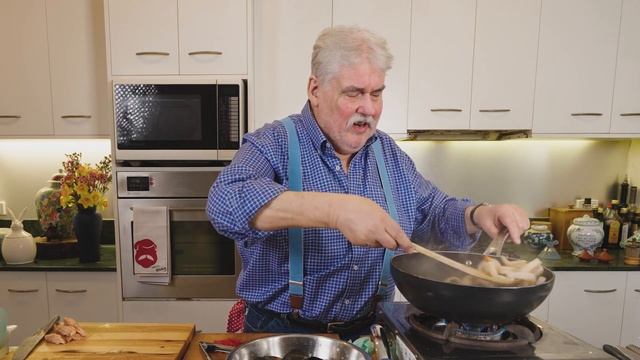 A Warm Seafood Salad with Chorizo