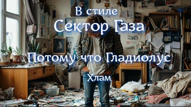 В стиле Сектор Газа - Хлам (Ai Cover Потому что Гладиолус)