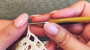 Рельефная Салфетка крючком Lira 26