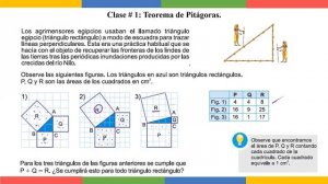 Clase 45: Teorema de Pitágoras