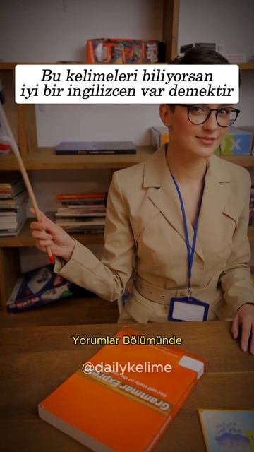 Bu Kelimeleri Biliyorsan İngilizcen İyidir #ingilizce #english