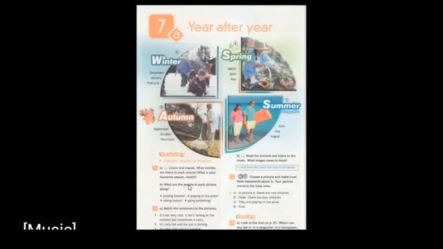 Spotlight 5, Year after year, 7a, стр.86, упр.1а, 1b, 2а смотреть онлайн