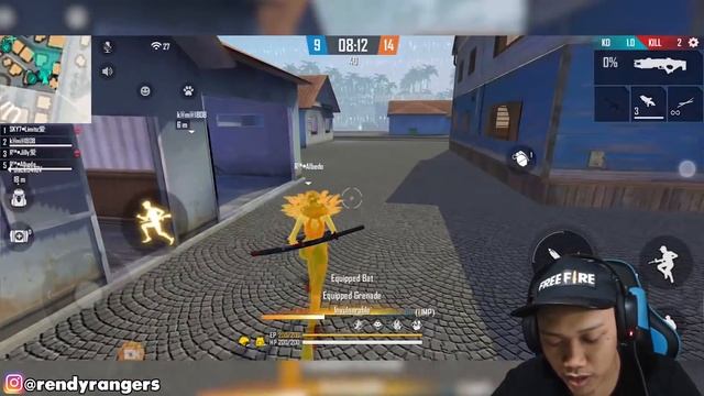 KERJAIN MUSUH! 1 TIM 8 ORANG BUG TEAM DEATCH MATCH! - Garena Free Fire смотреть онлайн