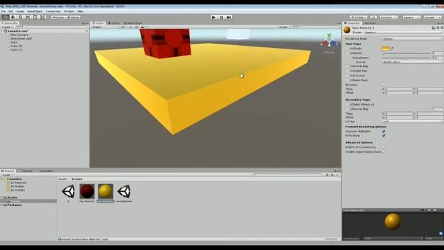 Изучение C# Unity / Урок #11 - Material смотреть онлайн