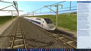 Скоростной Поезд TGV POS между Парижем и Южной Германией . Mozaik Education 3D