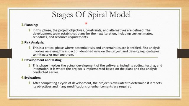 Spiral Model |Software Development Life Cycle Tutorial |Software Engineering #education #technology