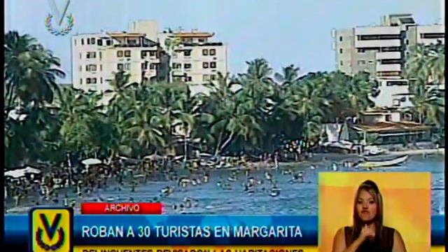 Roban a más de 30 turistas merideños en una posada en Margarita смотреть онлайн