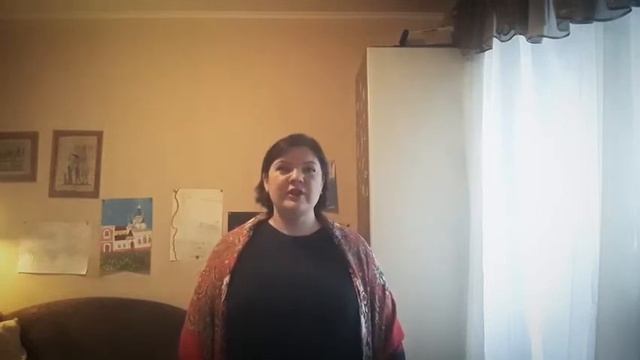 Рубрика «Пойте дома» Виктория Чуприна - солистка ансамбля «Благодать» смотреть онлайн