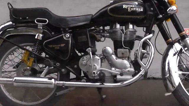 Royal Enfield Bullet 350 Puttaparthi India August 2013 смотреть онлайн