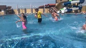 Один день из жизни ребёнка в Прибое , Туристический Комплекс Прибой г. Феодосия , Семейный отдых