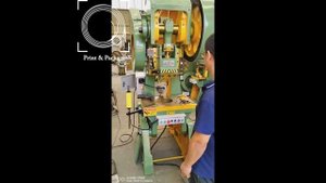 Пресс для производства изделий из жести