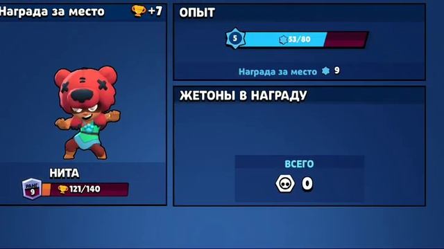 Играю за Ниту вместе с Михаилом Петровичем. Играем в бравл старс