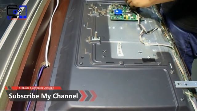 Sky view 42'' Led Tv Motherboard Repair And Light Problem Repair (part-1)