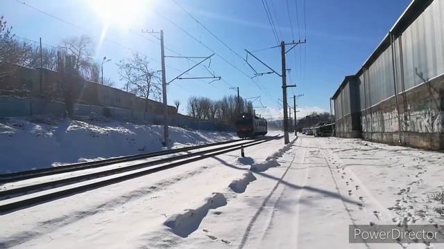 поезд в Кисловодске (АЧ2-032 - 19.01.2021) смотреть онлайн