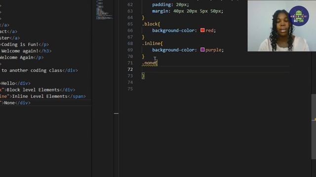 CSS Tutorial for Beginners 7- Display Property (Part 7/17) смотреть онлайн
