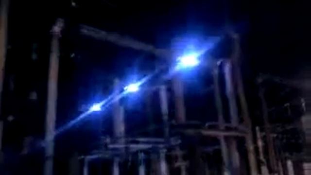 Дуга на разъединителе ТН 220кВ смотреть онлайн