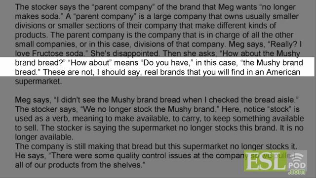 ESLPod.com's Free English Lessons: Daily English 875 - Shopping at the Supermarket смотреть онлайн