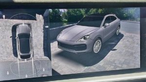 Система кругового обзора 360 Surround View Porsche CAYENNE E3. PORSCHE-UPGRADE.RU