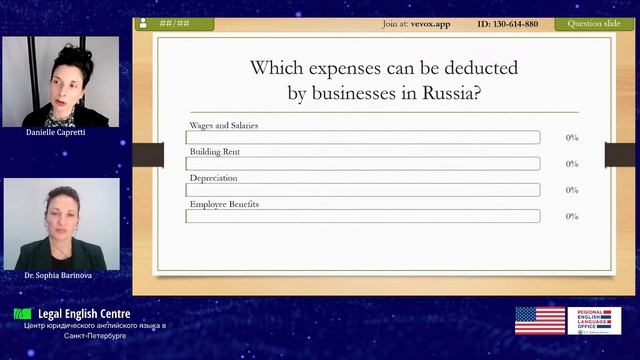 The Language of Tax Law: Taxation of Businesses смотреть онлайн