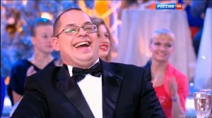 С.Лазарев, Н.Басков и Ю.Стоянов ( "Ангела Меркель"), Голубой огонёк, НГ 2016