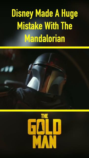 Disney Made A Huge Mistake With The Mandalorian #shorts смотреть онлайн