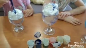 Эксперименты с водой " создаём дождь"