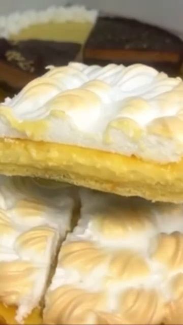 Творожный пирог с меренгой, просто тает во рту 😋#shorts  #shorts #пироги #выпечка