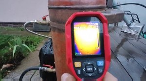 Трехоборотный котел на отработанном масле.