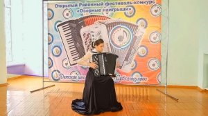"Распрягайте хлопцы коней" обр. С.Гардейчик исп. Элина Хабирова, 11 лет, Башкортостан