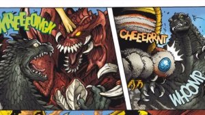 Godzilla and mothra and 2 mothra larva vs  destroyah: Godzilla ruler of the earth final battle