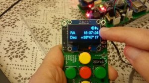 Smart Hand Controller for OnStep based on low cost ESP32