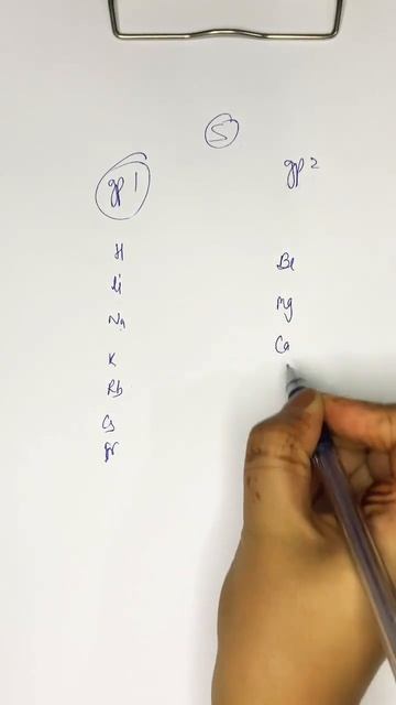 S block trick , Periodic table trick #shorts #neet #jee #periodictable #neet2022