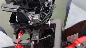 лодочный мотор ХАНКАЙ 6.  обкатка .уходит в Новосибирск. по вопросам приобретения вацап89525638950