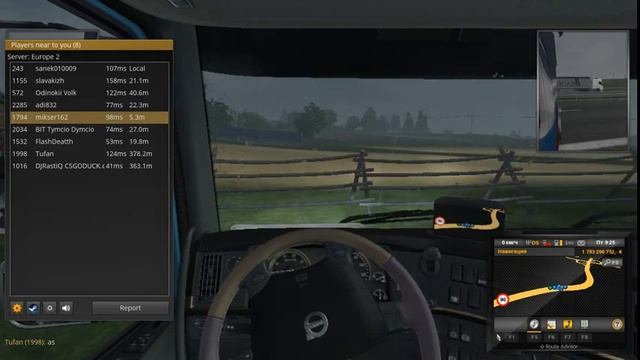 Чурки напали на конвой! ETS2. Компания "Белые Волки". смотреть онлайн