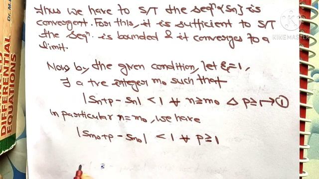 Cauchy's General Principle of Convergence | Cauchy's Principles of Convergence |Real Analysis|Ugmat смотреть онлайн