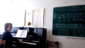 Урок сольфеджио 2 класс ( 5ее обучение )