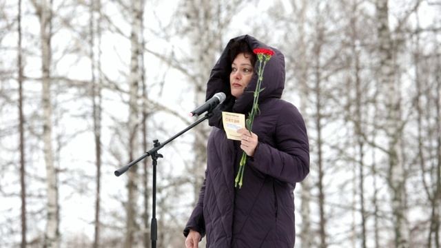 В Волжске (Марий Эл) в День полного освобождения Ленинграда от блокады состоялся митинг смотреть онлайн