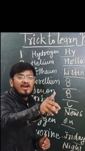 Easy way to learn atomic number 1 to 20 in modern periodic table shorts chemistry science