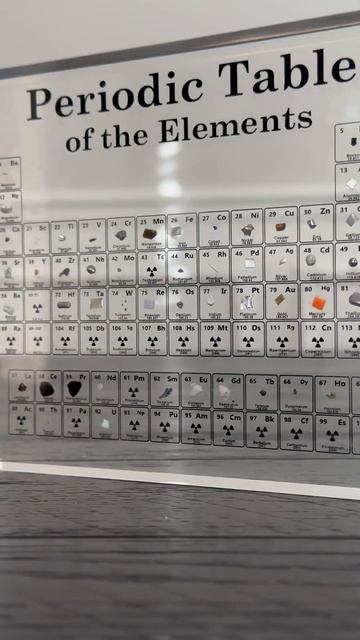 Large periodic table with 83 real elements inside! 👩🔬 Link in comments смотреть онлайн