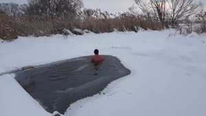 🧊 🧊 🧊Делаю прорубь🧊🧊🧊 Моржевание,❄️❄️❄️ Закаливание❄️❄️❄️❄️❄️