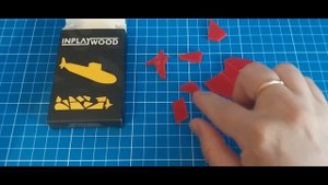 Inplaywood Сложи ПОДВОДНУЮ ЛОДКУ из 11 деталей (Fold the SUBMARINE out of 11 parts)