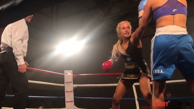 Lynn Harvey V Kitti Kolompar - 24/11/18 - Celtic Clash 7 - Irish Pro Boxing смотреть онлайн