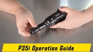 OVER A MILE - Nitecore P35i 3000 Lumen 1804 Yard Rechargeable LEP Flashlight