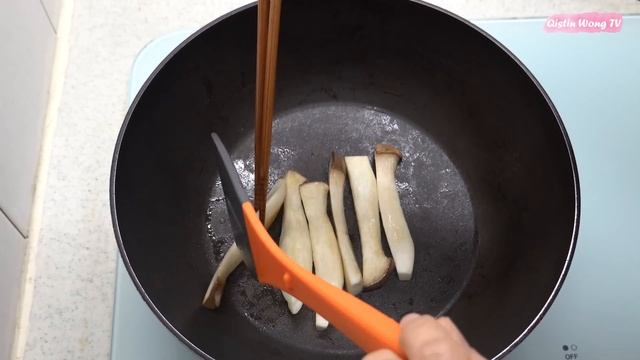 素食家常菜料理│海苔這樣做太好吃了，加一條條杏鮑菇，不用蒸不用炸，簡單美味又營養 │Vegan Recipe │EP171