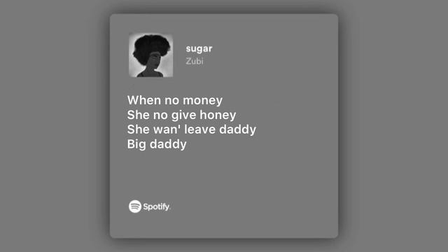 Zubi - Sugar(feat.Anatu) (Lyrics)