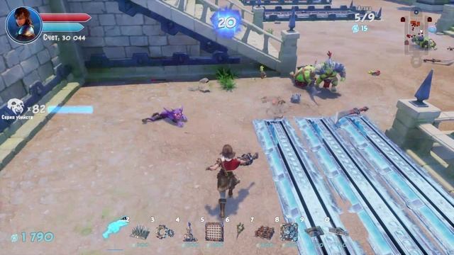 Orcs Must Die! 3 прохождение Старые друзья - Колизей.