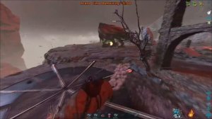 Alpha Dragon Boss Fight With Rhinos - Ark Official Small Tribes