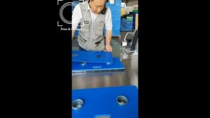 Работа клеевой системы с форсункой распыления горячего клея (линия)