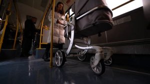 ↪️ Как правильно перевозить ребенка в детской коляске в общественном транспорте?