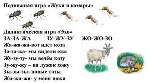 Дифференциация Ж З 1 класс